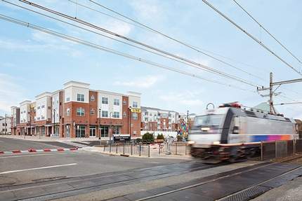Another designated transit village, The Link at Aberdeen Station.