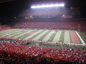 Rutgers, the birthplace of college football, stadium.