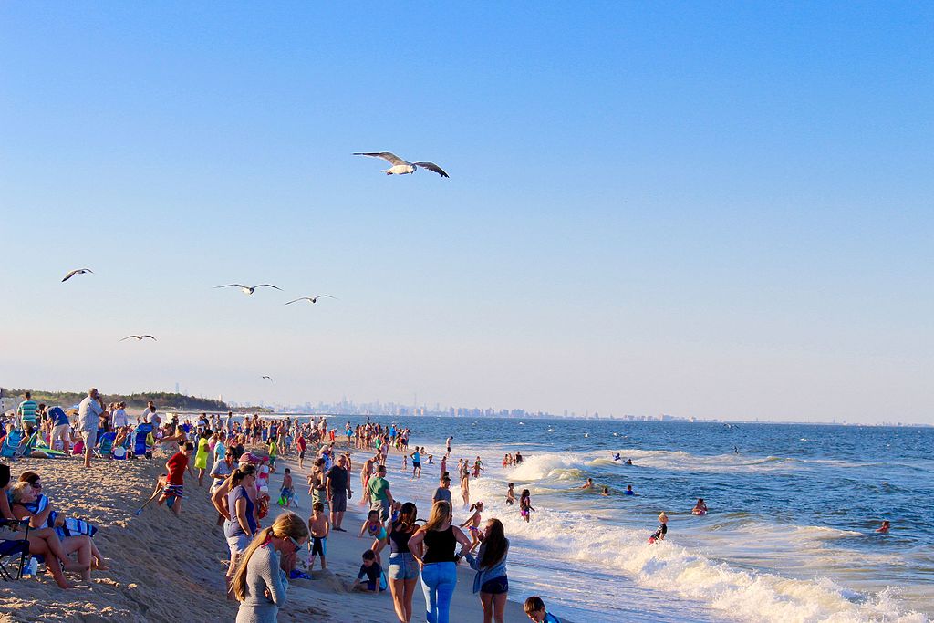 Sandy Hook at the Jersey Shore