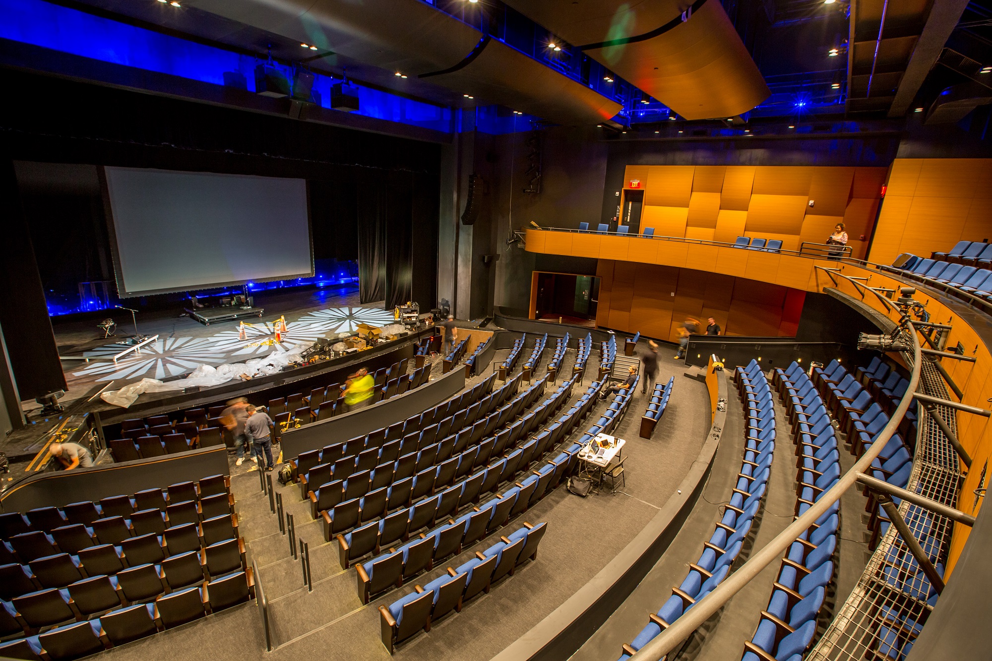 Elizabeth Ross Johnson Theater in New Brunswick Performing Arts Center. - AARON HOUSTON