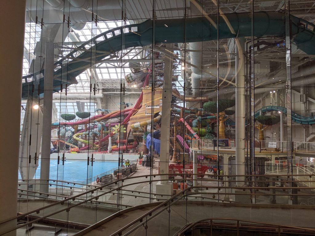 The DreamWorks waterpark at American Dream.