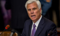 George Norcross III is shown testifying to the Senate Select Committee on Economic Growth Strategies in Trenton on Nov. 18, 2019.