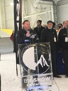 Joe Hession, owner of Big SNOW at its opening at American Dream on Dec. 5, 2019.