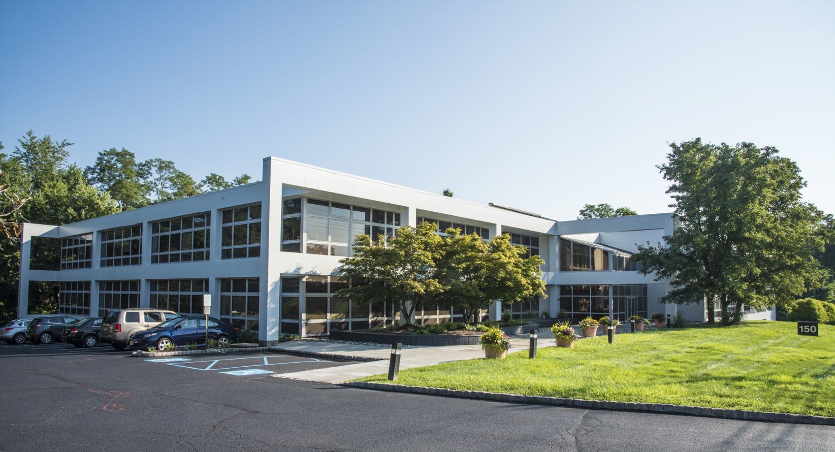 150 Morristown Road in Bernardsville is a 54,845-square-foot boutique office building.