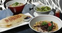 From top, Yuzu Ramen, edamame, crispy gyoza and Ani Ramen at Ani Ramen in Jersey City.
