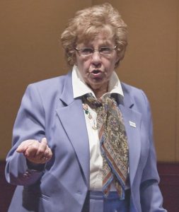 Senate Majority Leader Loretta Weinberg.
