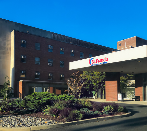 St. Francis Medical Center in Trenton.