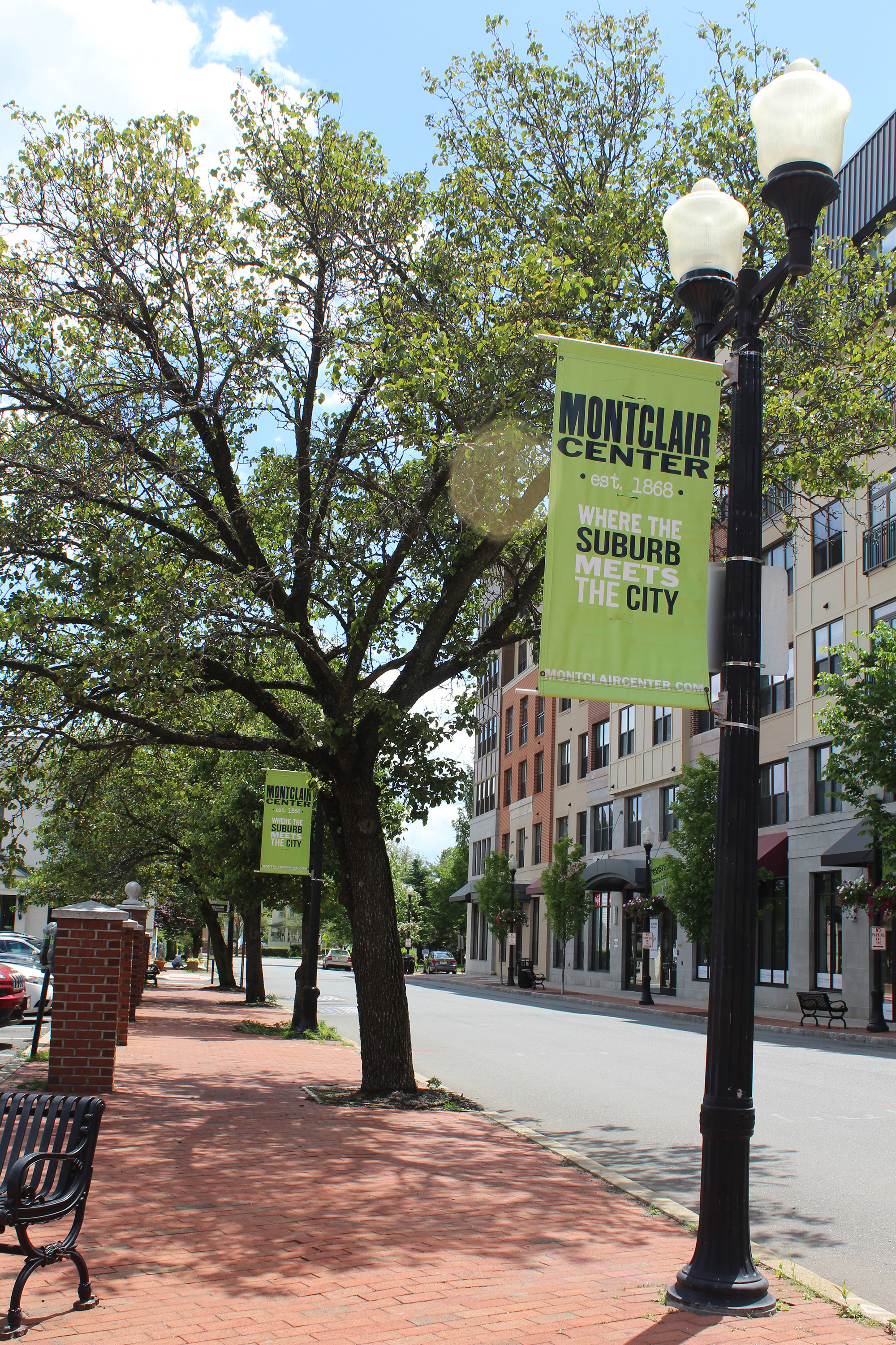 Downtown Montclair. - PAULINE HEANEY/MONTCLAIR CENTER