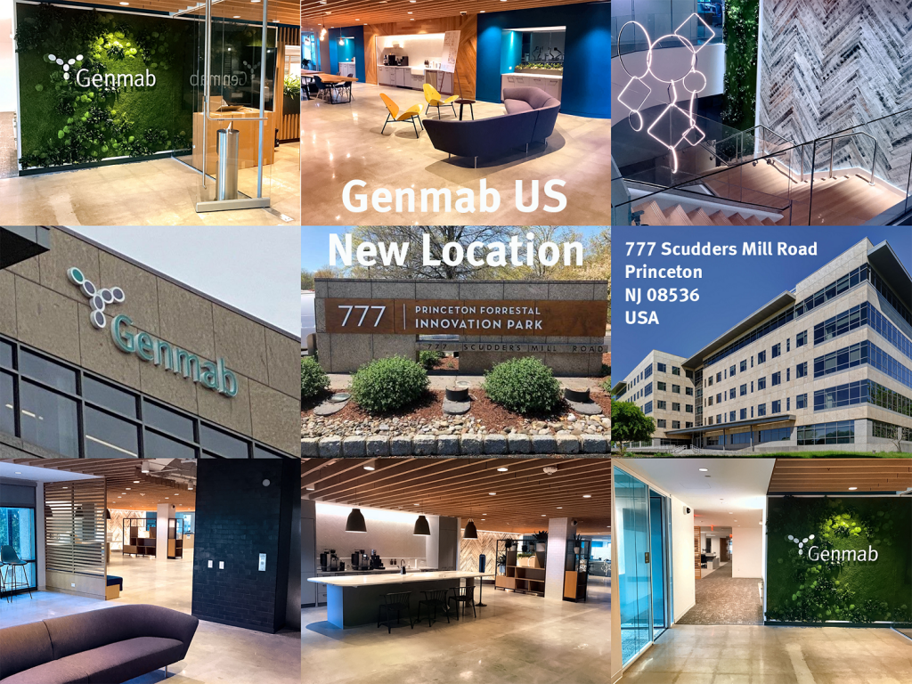 Genmab's new U.S. headquarters located at 777 Scudders Mill Road in Plainsboro. - GENMAB