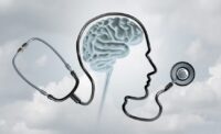 Mental health concept, brain