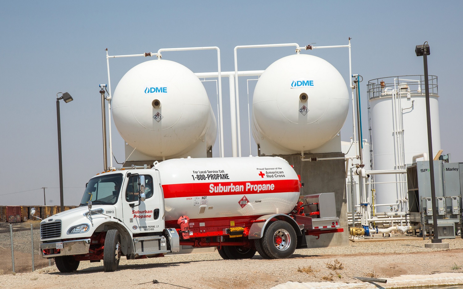 Suburban Propane tanks.