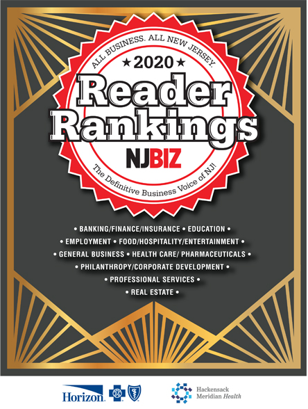 NJBIZ 2020 Reader Rankings