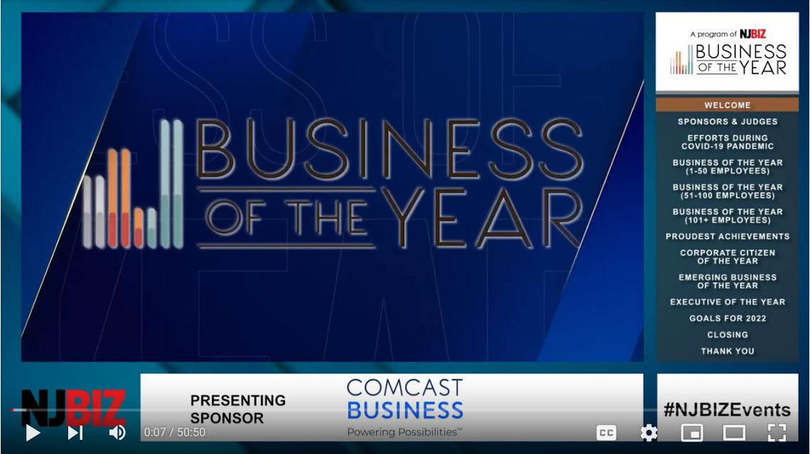 2021 Business of the Year Awards Video