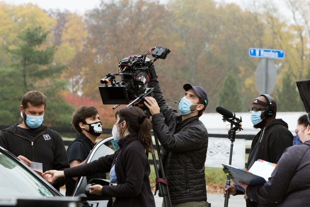 The film set of Sanctioning Evil, due out sometime in 2021.. - SINCLAIR YOON PHOTOGRAPHY