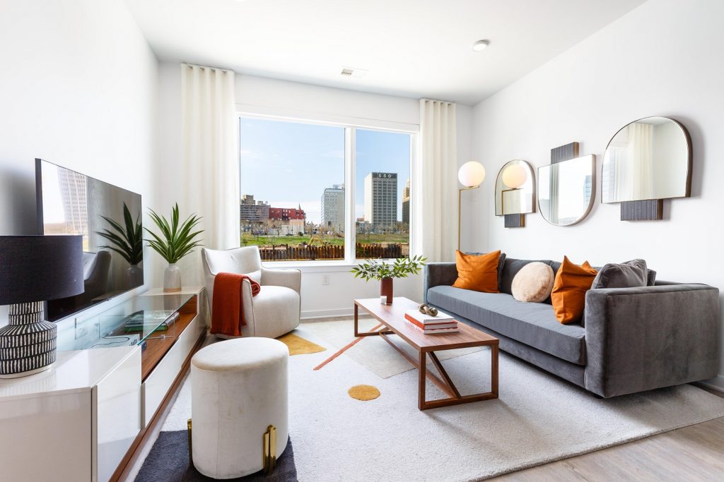 Dey & Bergen living area. - ALEX STANILOFF