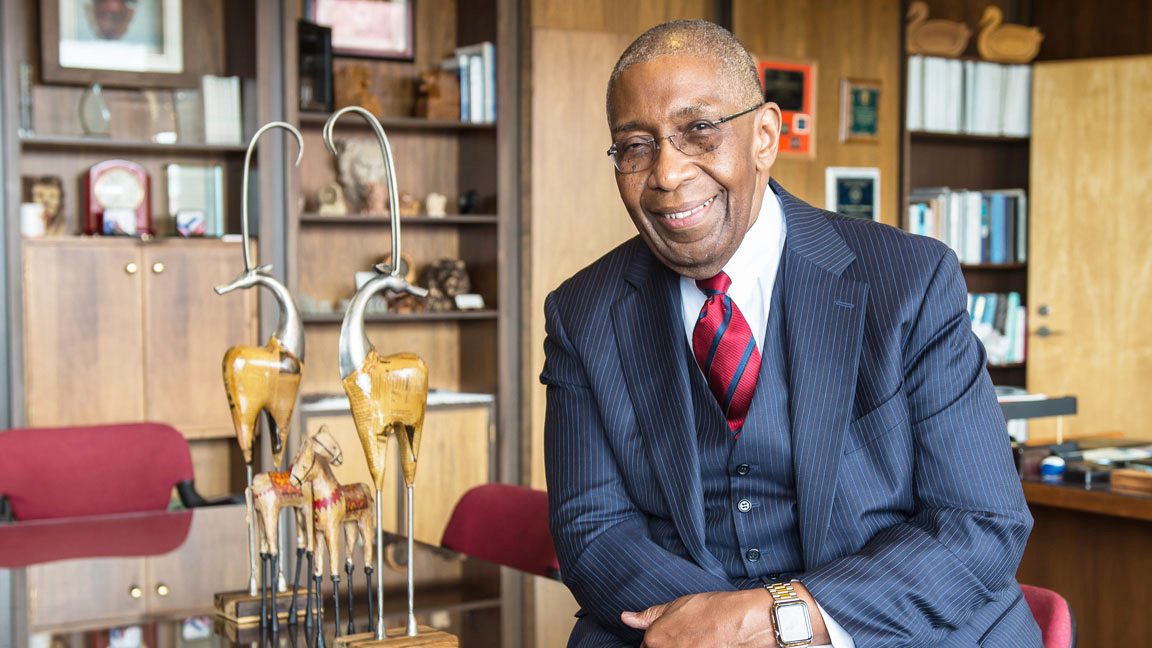 Robert Johnson, dean, Rutgers New Jersey Medical School in Newark and Robert Wood Johnson Medical School in New Brunswick