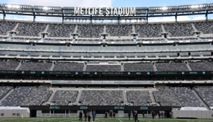 The 82,500-seat MetLife Stadium is being considered as host for the 2026 FIFA World Cup.