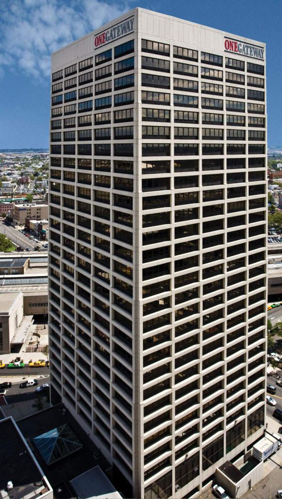 One Gateway Center in Newark, part of a complex being renovated by Onyx Equities.