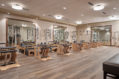 Pilates, barre and studio classes are available.