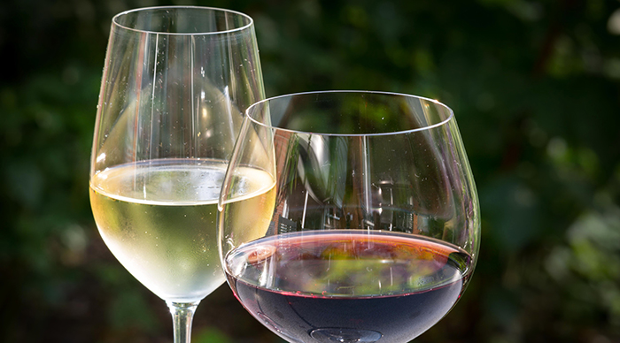 wine glasses