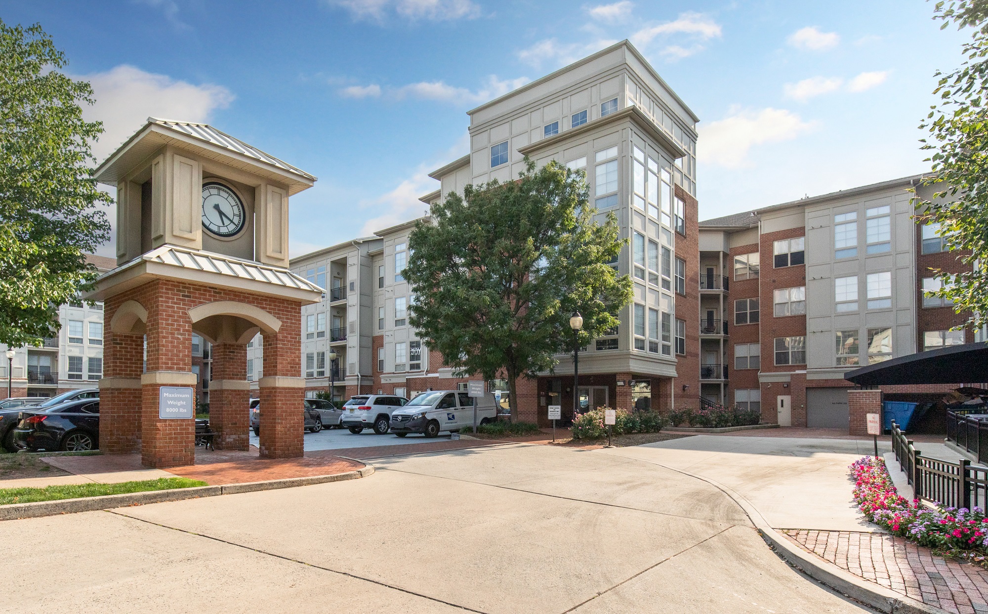 Plaza Square, a 415-unit apartment complex situated in downtown New Brunswick, built in 2004.