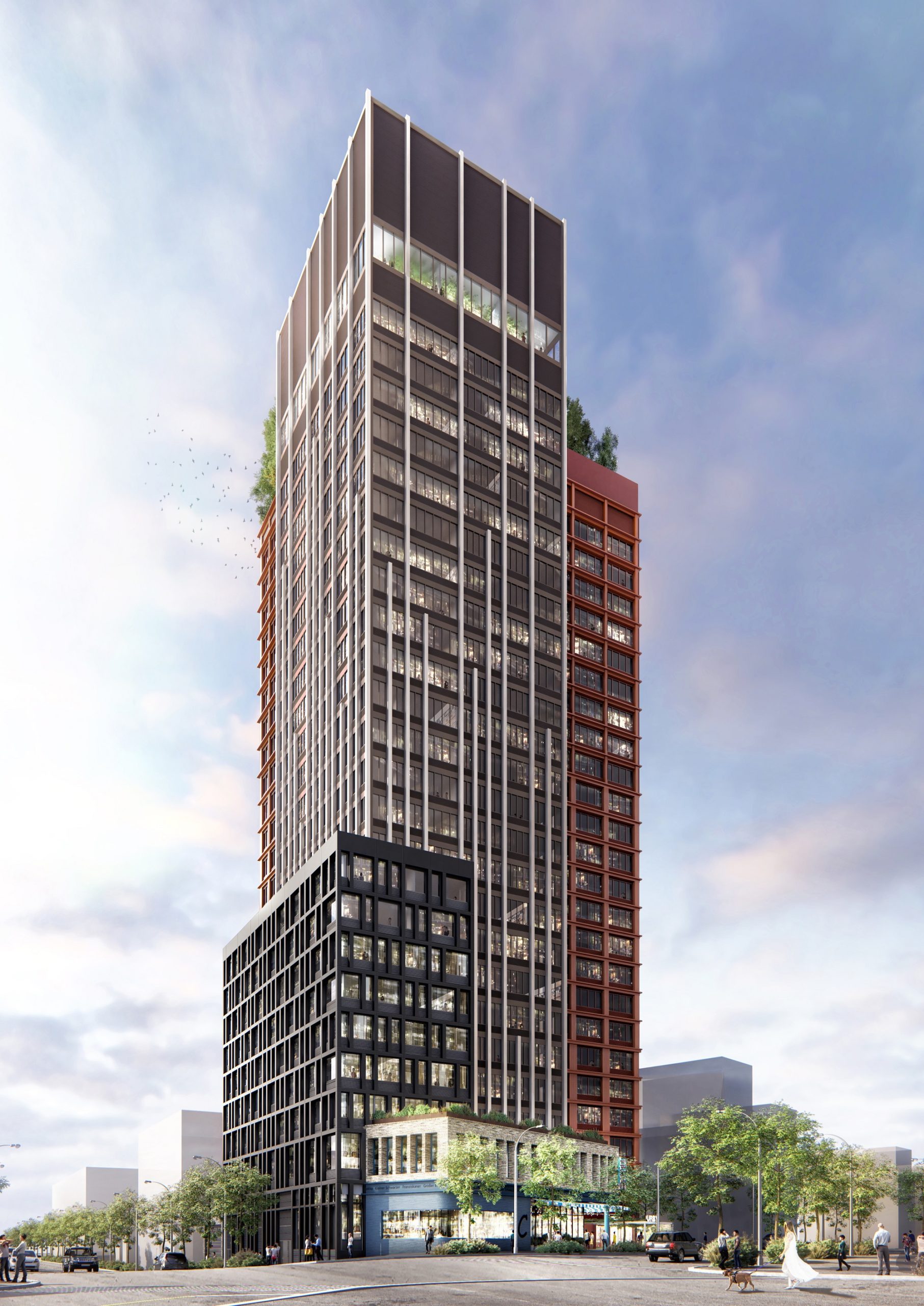 A rendering for Jersey City Urby.