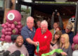 Woodbridge Mayor John McCormac and Gov. Phil Murphy assist Eric LeGrand in cutting the ribbon to officially open his new venture, LeGrand Coffee House. PHOTOS BY MATTHEW FAZELPOOR