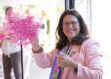 More than 200 guests attended The Cooper Foundation’s 12th annual Pink Roses Teal Magnolias celebration of cancer survivorship held on June 5. The event – held on National Cancer Survivors Day – provided inspiration while raising funds for programs and services at MD Anderson Cancer Center at Cooper. It also featured an awards ceremony honoring the 2022 Pink & Teal Heroes for their efforts in the fight against cancer. Here, Dr. Generosa Grana, director of MD Anderson Cancer Center at Cooper, celebrates cancer survivors at the event.