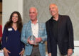 Suburban Propane CEO and President Michael Stivala was honored with the Business and Community Service Award at the Morris County Chamber of Commerce 22nd Annual Golf Classic, which took place at Spring Brook Country Club in Morristown June 6. The leader of the Whippany-based company was recognized for his professional accomplishments – which include leading the charge to promote the green qualities of propane while also moving into other renewable energy activities – and commitment to the community. At the event, from left, Morris County Chamber of Commerce President and CEO Meghan Hunscher; Stivala; Mount Arlington Mayor and MCCC Vice President, Membership and Government Affairs Michael Stanziliz. PHOTO: SUBURBAN PROPANE