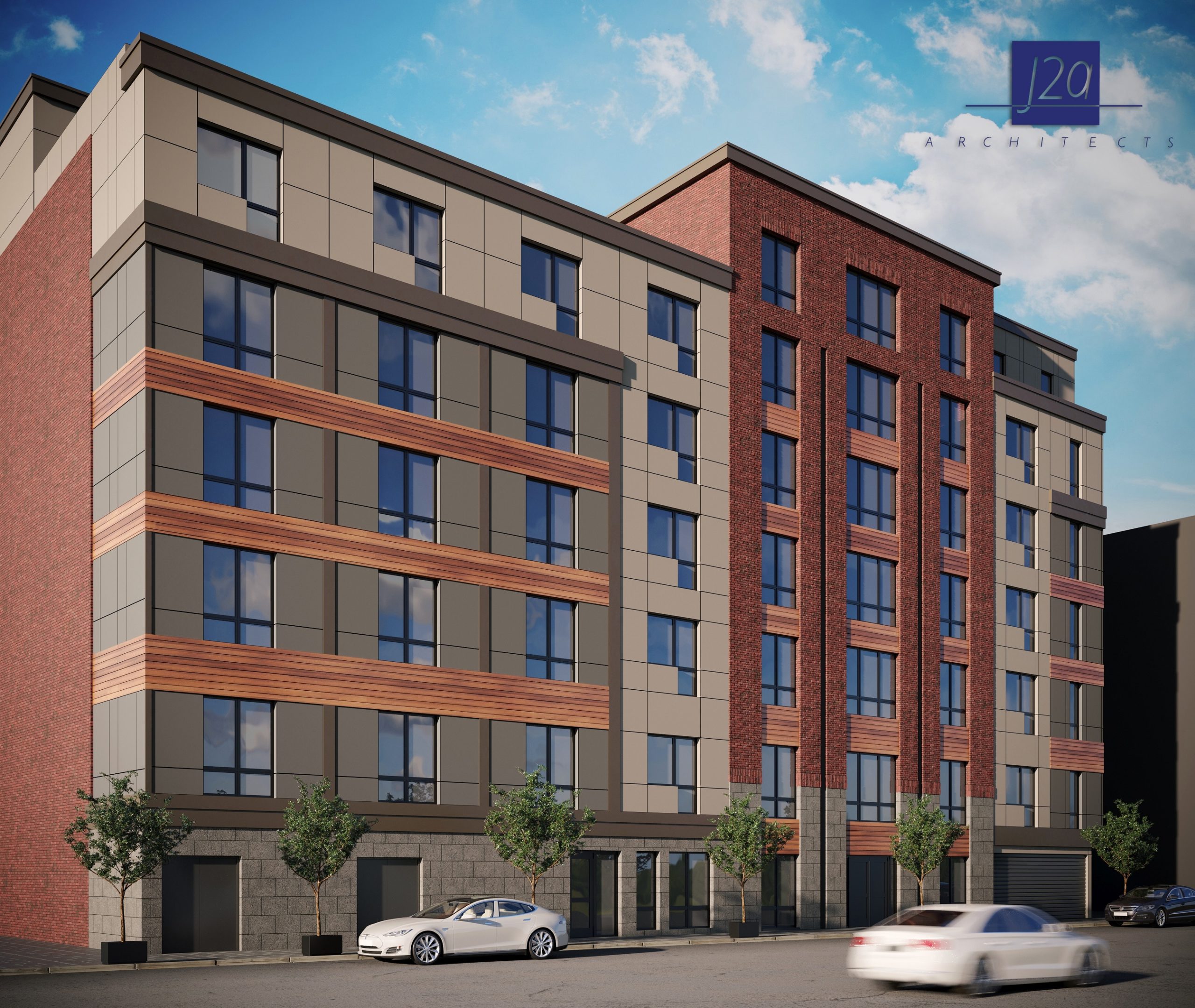 Rendering for Accurate's project at 450 Ludlow St. in Philadelphia.