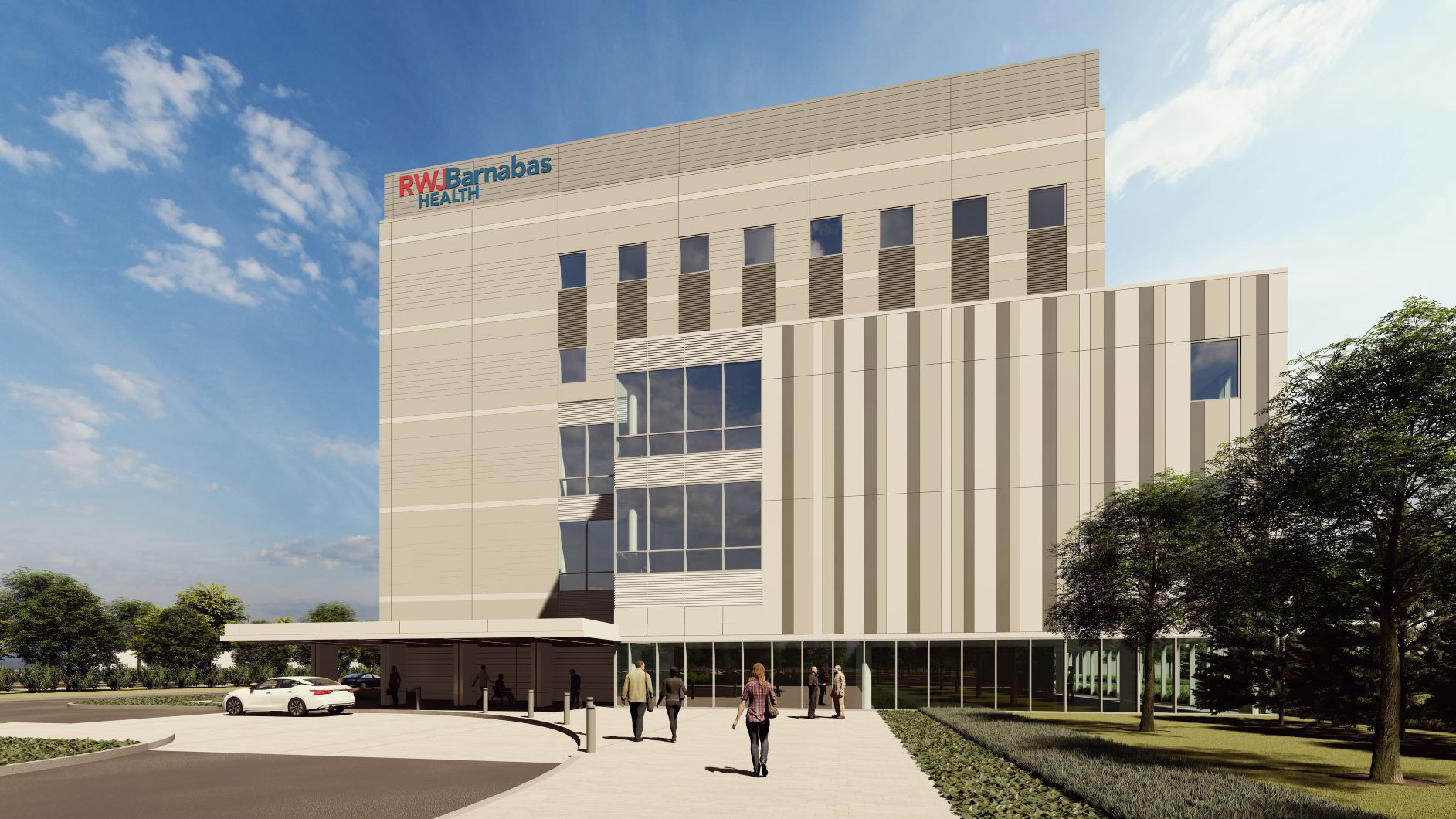 Monmouth Medical Center outpatient care facility rendering