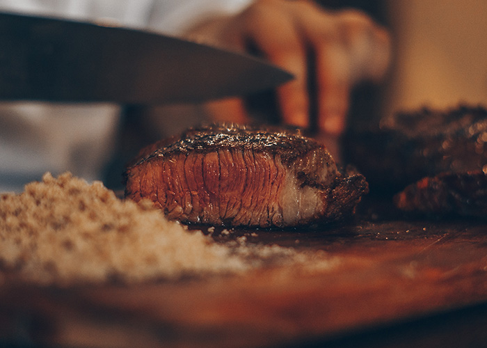 Steak dinner