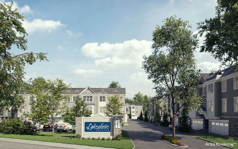 Coldwell Banker Realty New Homes introduced Lakeshore Estates July 12, 2022, a boutique development of 32 new townhomes in Bergen County's Haworth.