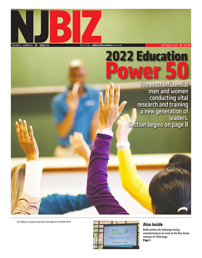 Sept. 19, 2022 Edition of NJBIZ