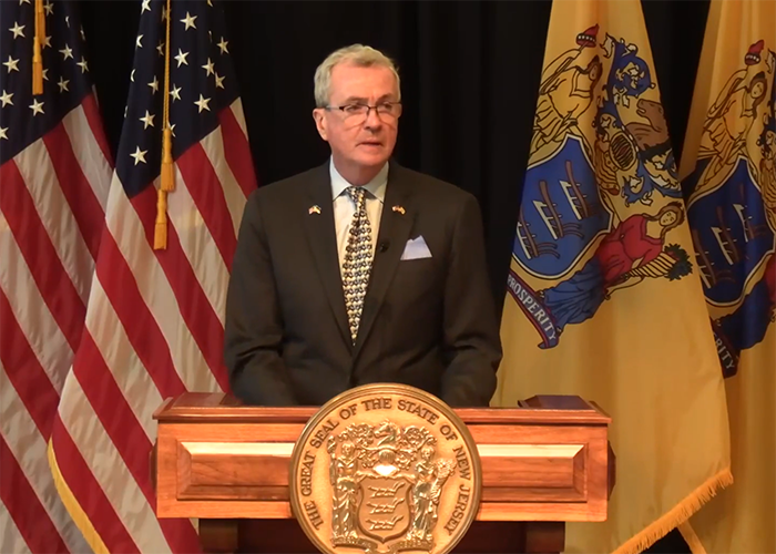 Gov. Phil Murphy announces the nomination of Douglas Fasciale to the New Jersey Supreme Court on Sept. 14, 2022.