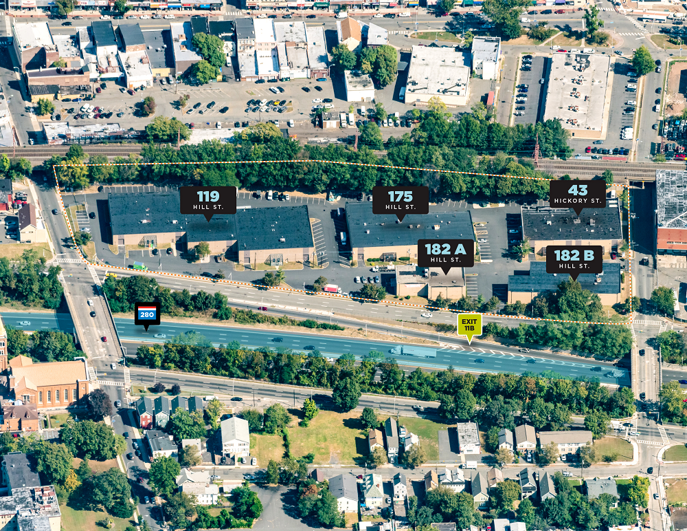 The Port Newark Light Industrial Park is a five-building, 113,743-square-foot industrial portfolio located at 119, 175 & 182 Hill St. and 43 Hickory St. in Orange.