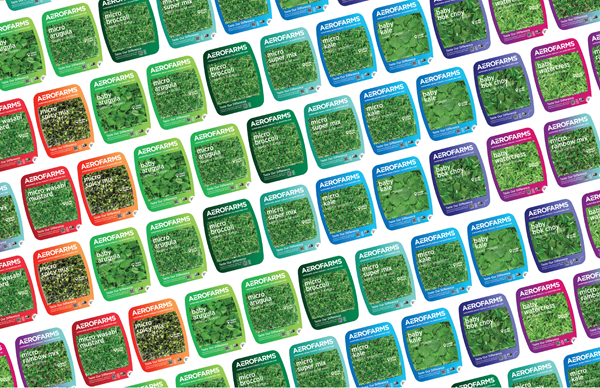 AeroFarms' leafy greens
