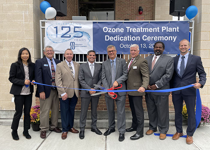 Middlesex Water Co.'s new ozone facility in Edison