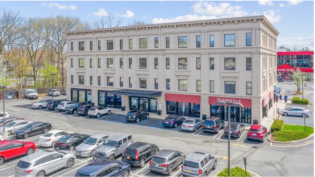 81 Route 4 E. in Paramus is a four-story, 40,000-square-foot medical office building that also features ground-level retail.