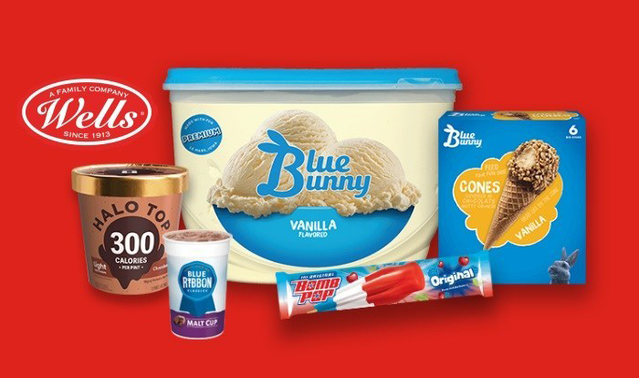 Wells Enterprises is an Iowa-based ice cream giant that owns brand such as Halo Top, Blue Ribbon Classics and Blue Bunny.