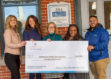 Representatives from Center for Family Services receive their grant, from left: Associate Vice President of Development and Sustainability Megan Lepore, Manager of Corporate Communications at American Water Alicia Barbieri, President of American Water Charitable Foundation Carrie Williams, Vice President of Family Support and Prevention, Community Connections, Workforce Development Services Wendy Alexander and External Affairs Specialist Joseph Rodriguez. <br />
<br />
PHOTO: AMERICAN WATER CHARITABLE FOUNDATION