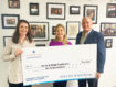 Representatives from Roots & Wings receive their grant, from left: Business Development Manager from New Jersey American Water Lee Mueller, Operations Director of Roots and Wings Stephanie Tansey, Senior Director of Operations from New Jersey American Water Robert Schaefer.<br />
<br />
PHOTO: AMERICAN WATER CHARITABLE FOUNDATION