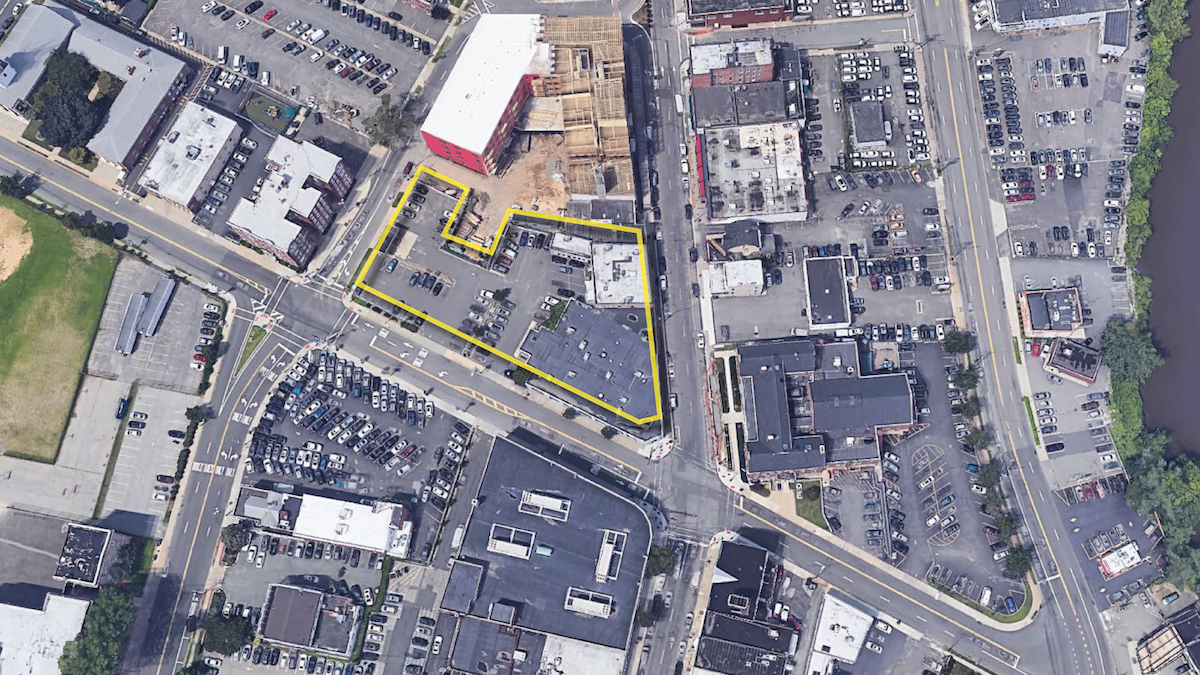 Two-lot assemblage 359 and 375 Main St. in Hackensack was site plan approved for 110 residential units in January 2022.