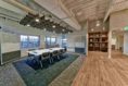 The new layout also includes space made for collaborating.