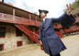 Interpreter David Niescior leads a tour of The Old Barracks in Trenton, one of the colonial-era sites that state tourism officials hope will draw travelers to New Jersey during the Semiquincentennial. Click through to see more of the historic sites the state has to offer.<br />
PHOTO: AARON HOUSTON