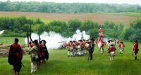 Battle of Monmouth Park reenactment in Manalapan, Ocean Shore Region.
