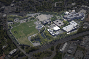 The Merck site in Kenilworth clocks in at 108 acres with nearly 2 million square feet.