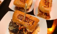 Florida chain BurgerFi's Rodeo BBQ Burger, which was created using Carlstadt-based's Schweid & Sons' all-natural Angus beef, won the Burger Bash during Food Network’s annual South Beach Wine & Food Festival.