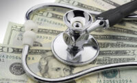 Stethoscope and money