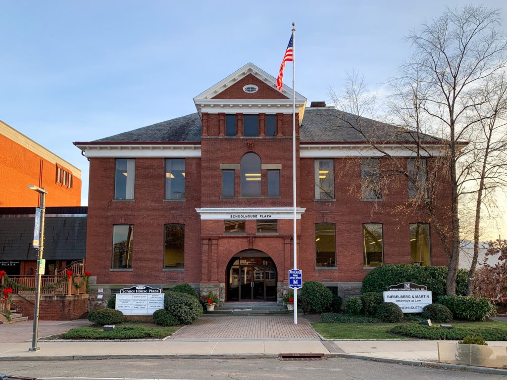 Mancini Duffy's North Jersey office at the historic Schoolhouse Plaza at 374 Millburn Ave. in Millburn.